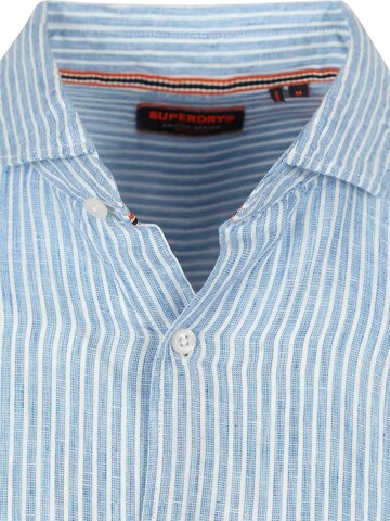 Superdry Regular Fit Hemd‌‌ in Blau