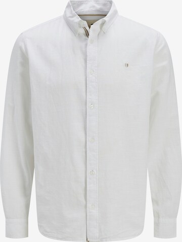 JACK & JONES Overhemd 'JPRBLUSUMMER' in Wit: voorkant