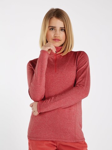 PROTEST Sports sweatshirt 'FABRIZOM JR' in Red: front