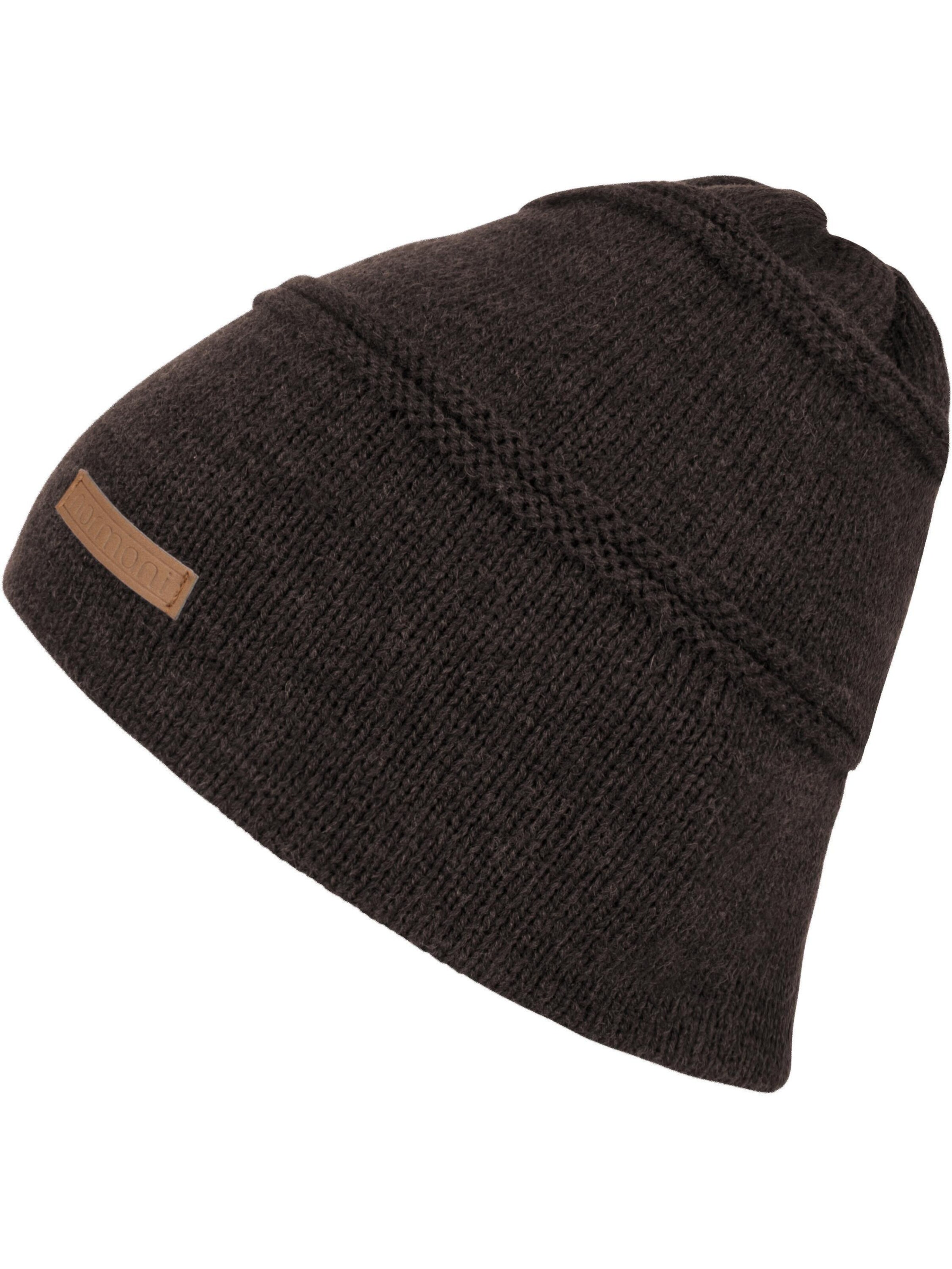 Bonnet ' Montreal ' normani en marron
