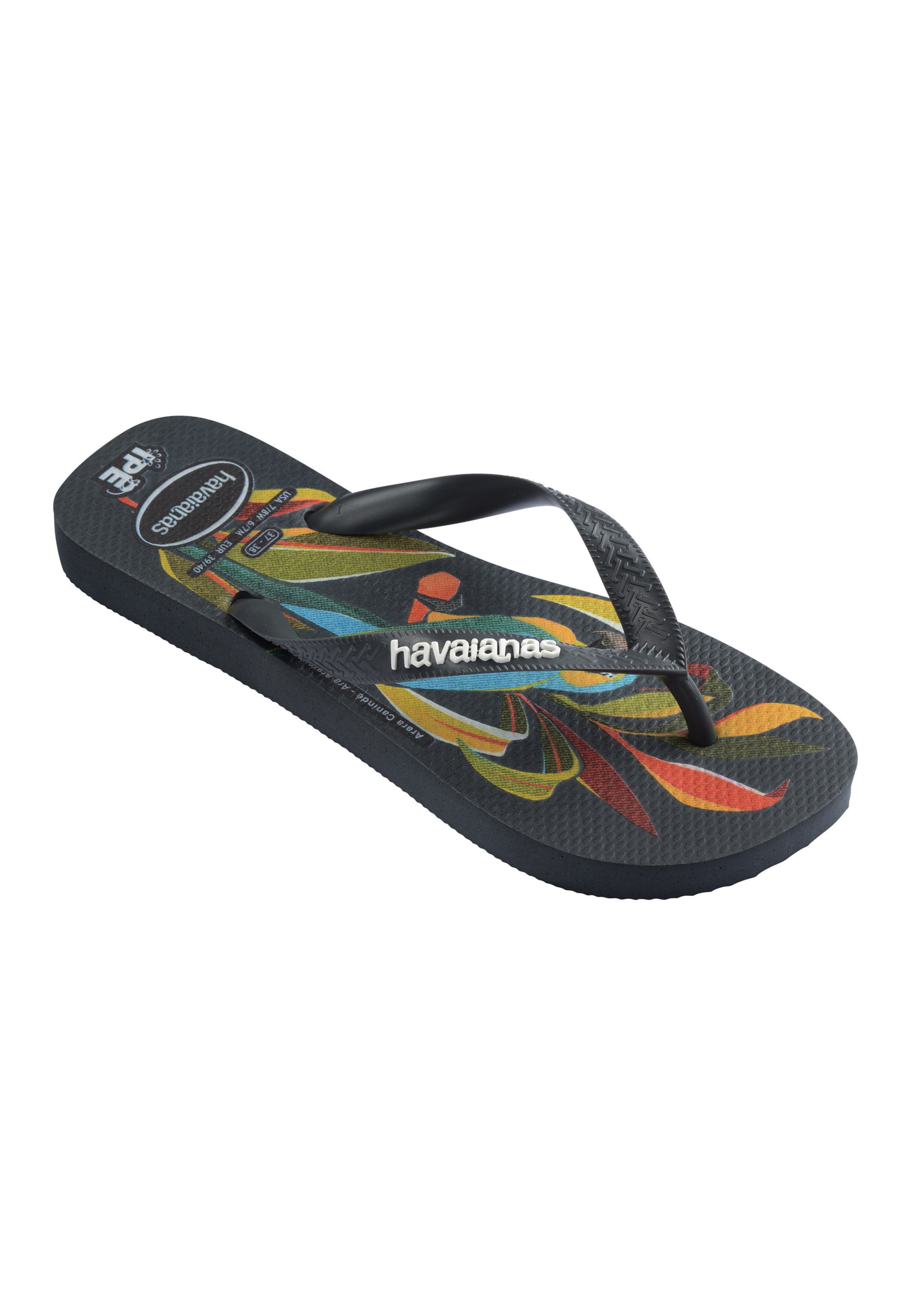 HAVAIANAS T-bar sandals 'Ipe' in Black