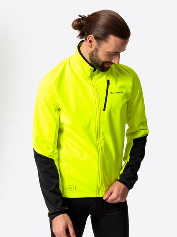 VAUDE Sports jacket 'Matera II' in Yellow: front