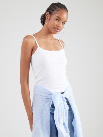 Top di HOLLISTER in bianco: frontale