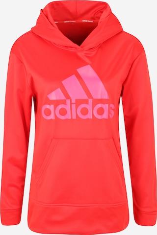 ADIDAS SPORTSWEAR - Camiseta deportiva 'Aeroready Big Logo' en rojo: frente