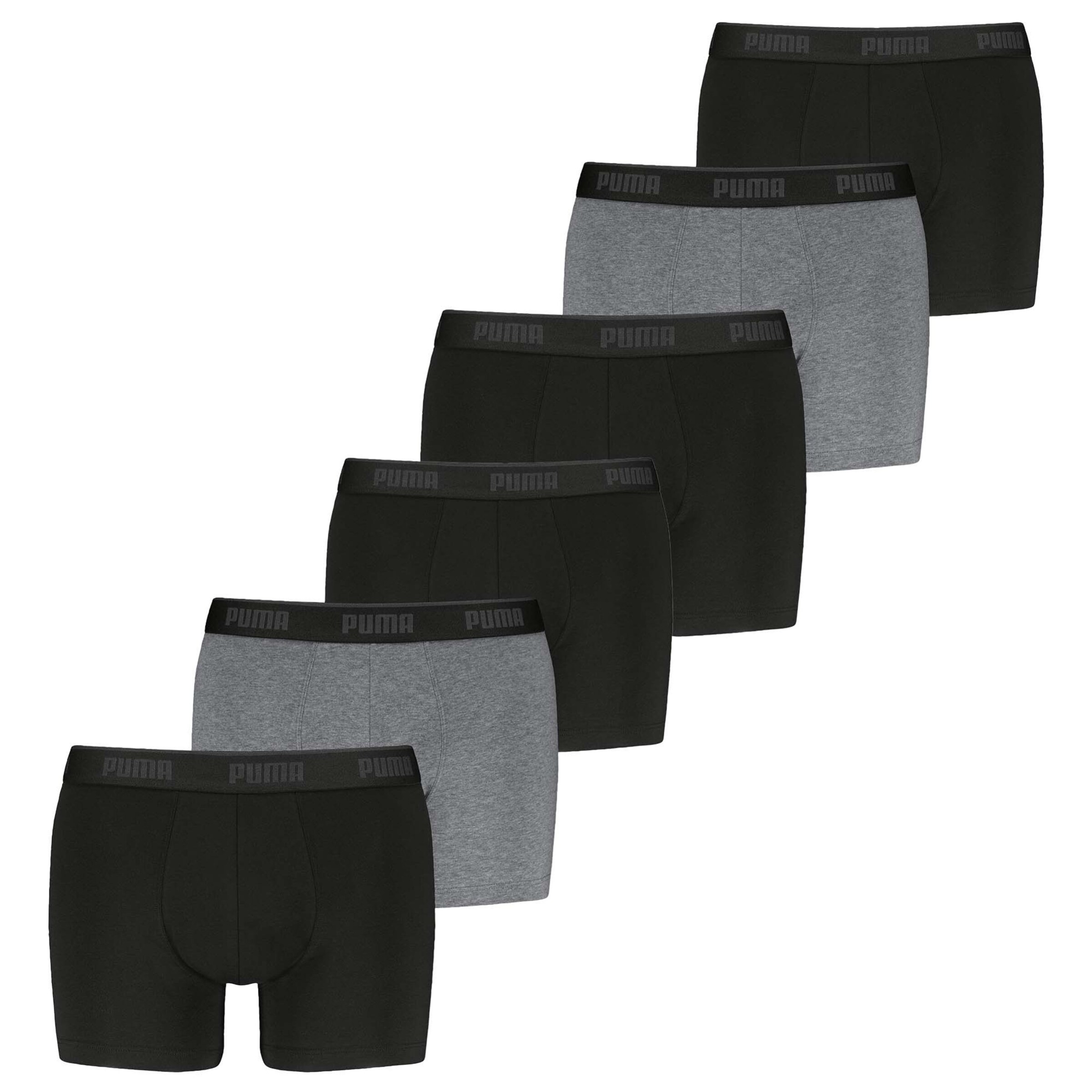 Boxers PUMA en gris : devant