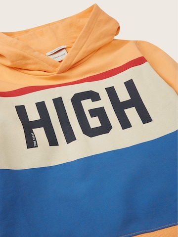 TOM TAILOR Sweatshirt in Oranje