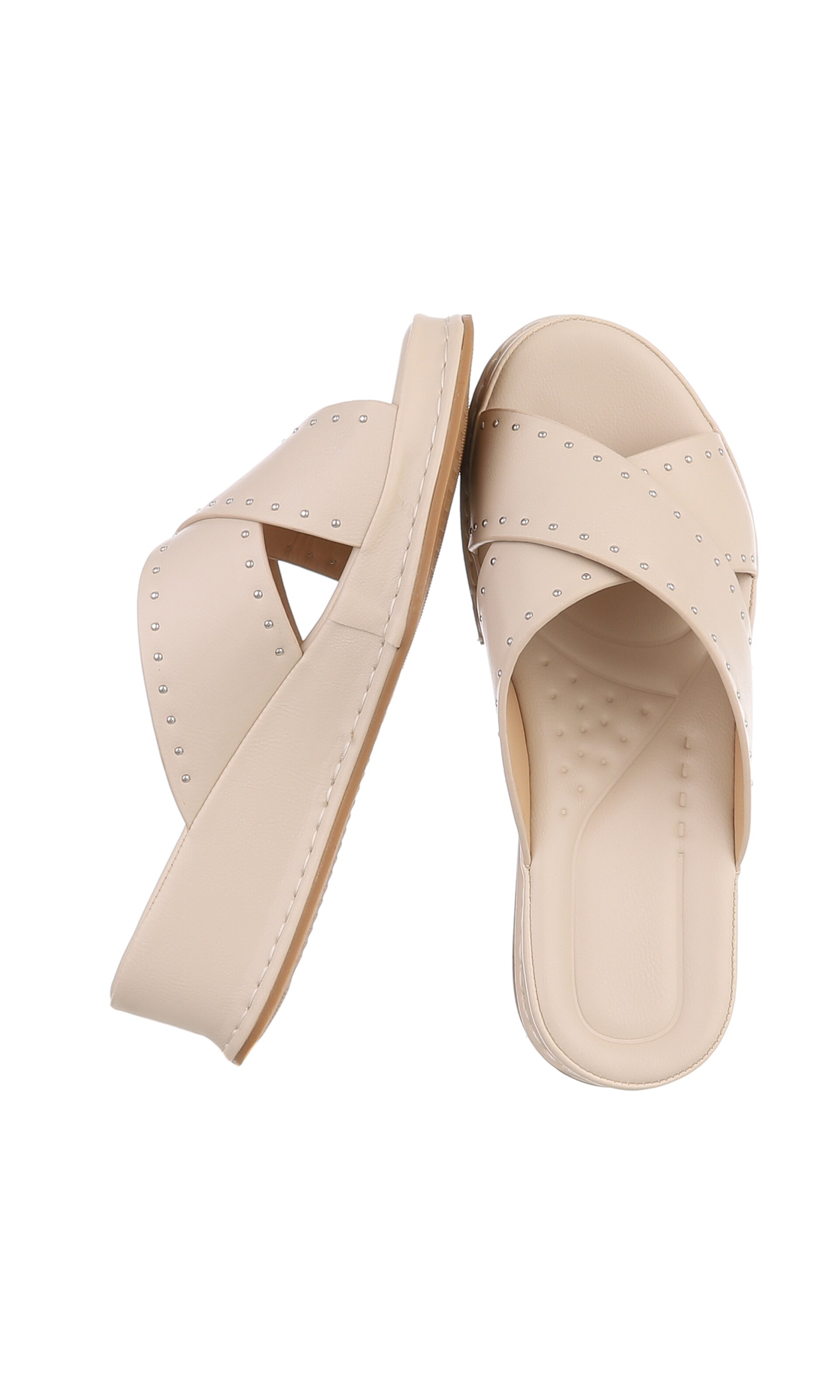 Ital-Design Mules in Beige