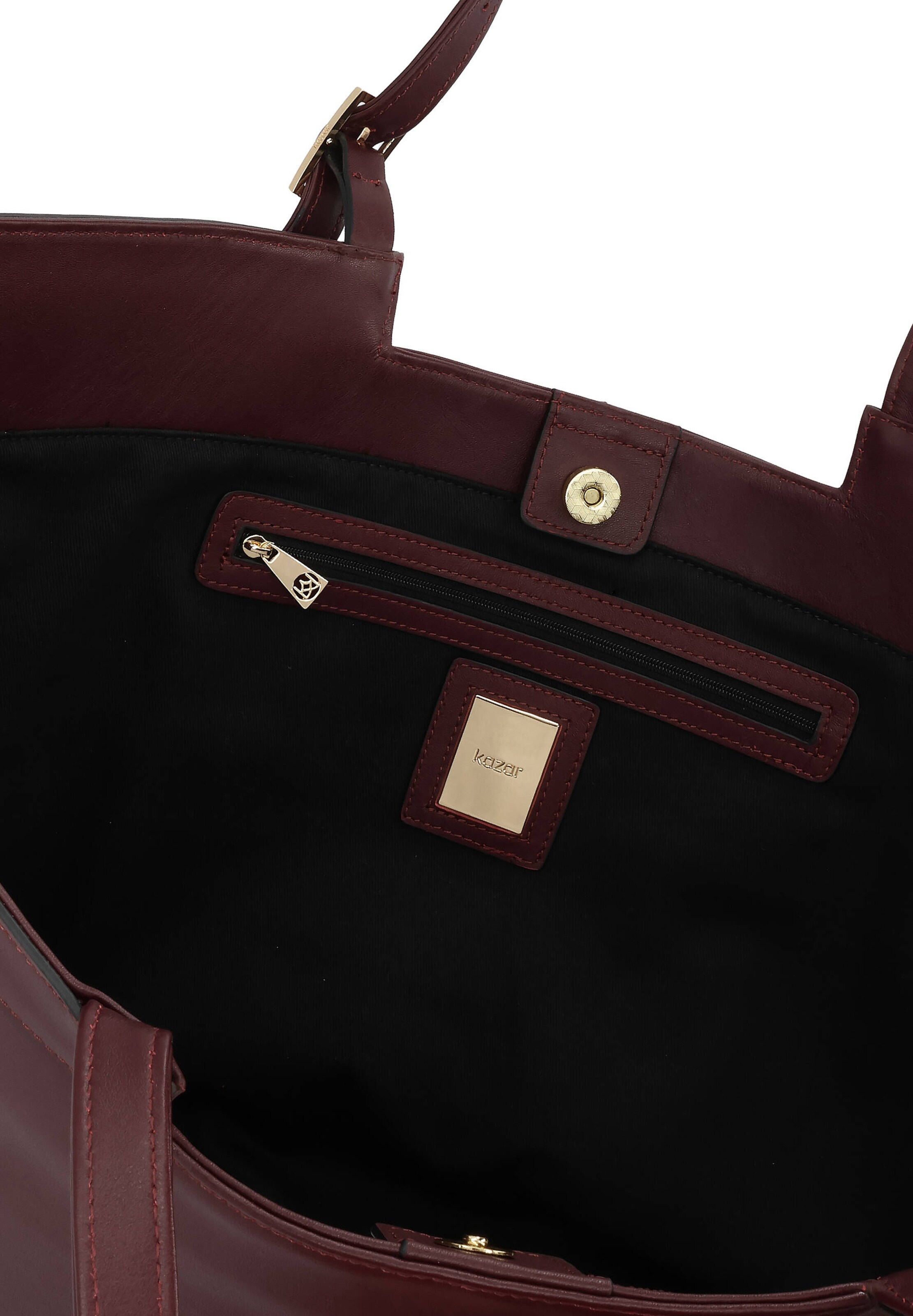 Kazar "Чанта тип ""Shopper""" в червено