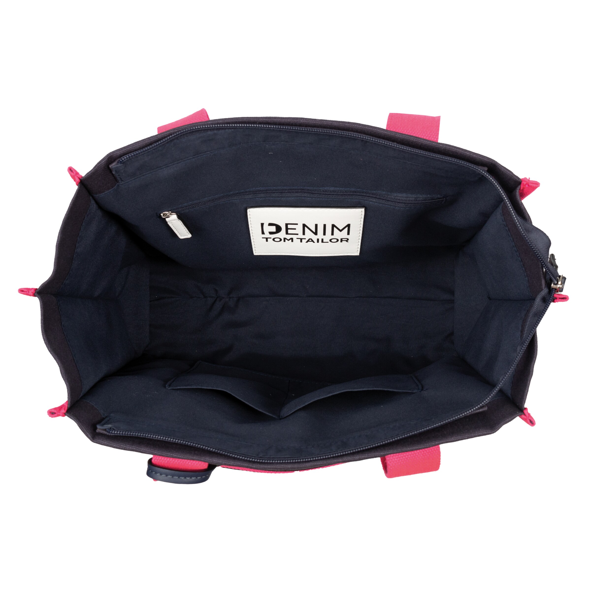 TOM TAILOR DENIM Shopper 'Alani' in Blauw