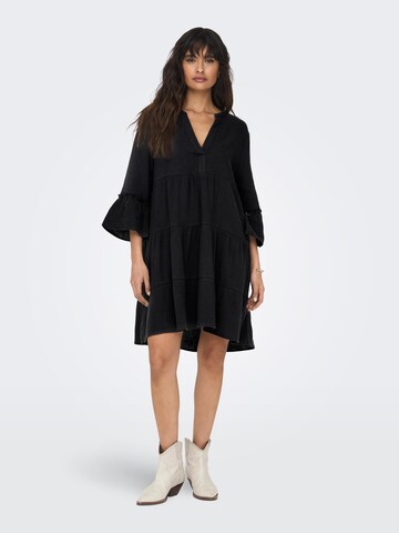 Robe d’été 'Thyra' ONLY en noir