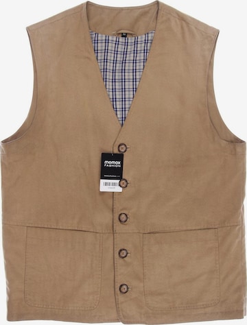 Commander Vest in M in Beige: front