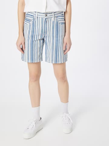 LEVI'S ® Loosefit Byxa 'Silvertab Baggy Short' i blå: framsida