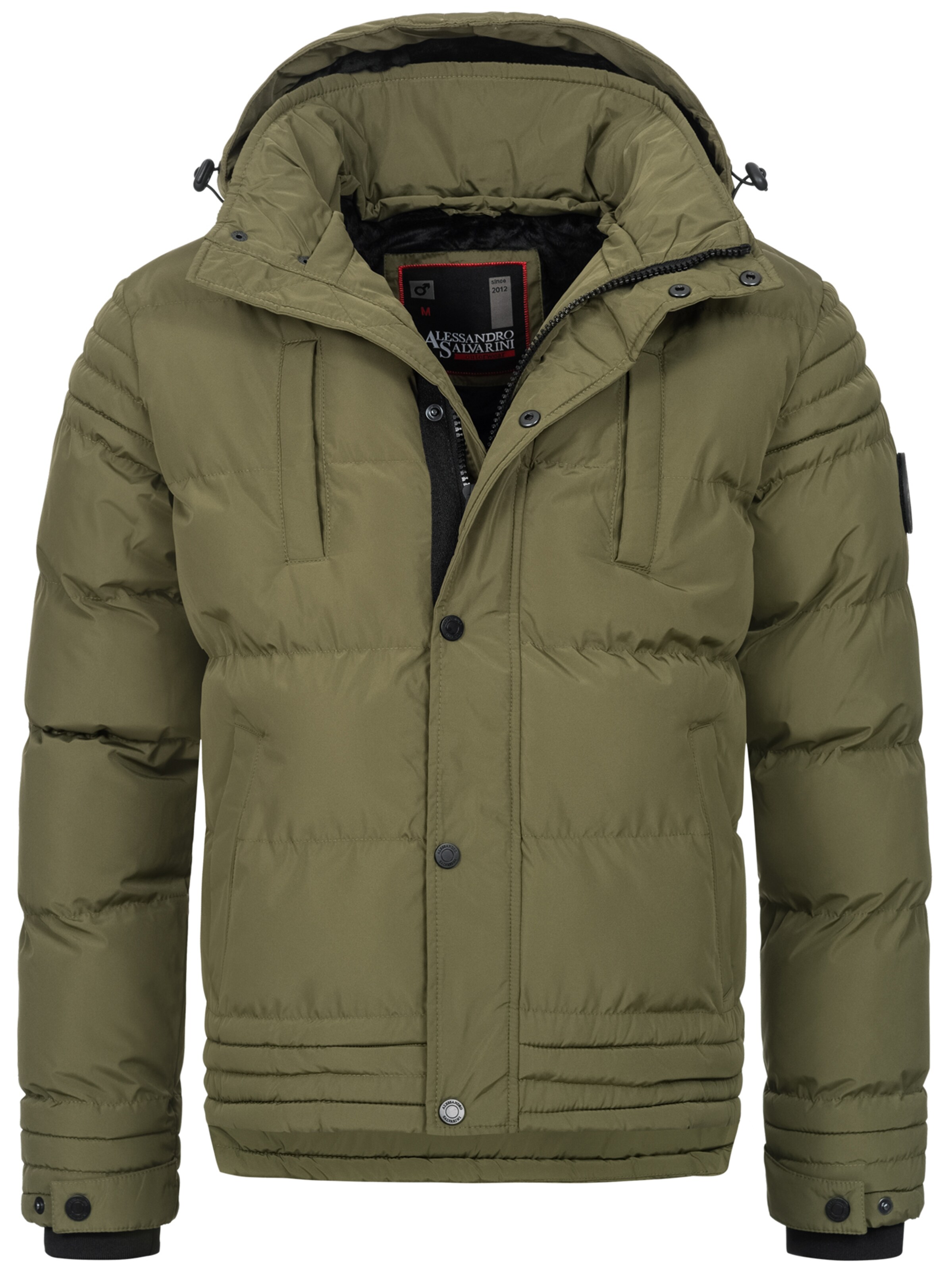 Alessandro Salvarini Winter jacket 'Fabiano' in Green
