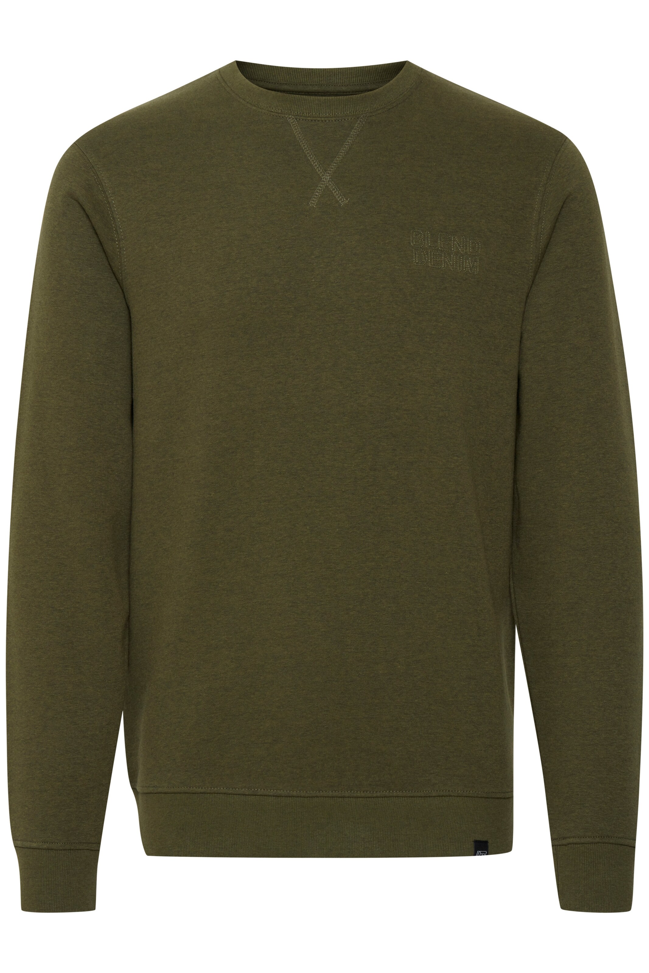 Sweat-shirt 'HARRO' BLEND en vert : devant