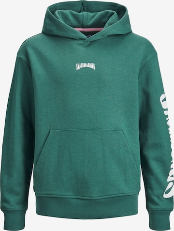 Jack & Jones Junior Sweatshirt 'Joroli' in Grün: predná strana