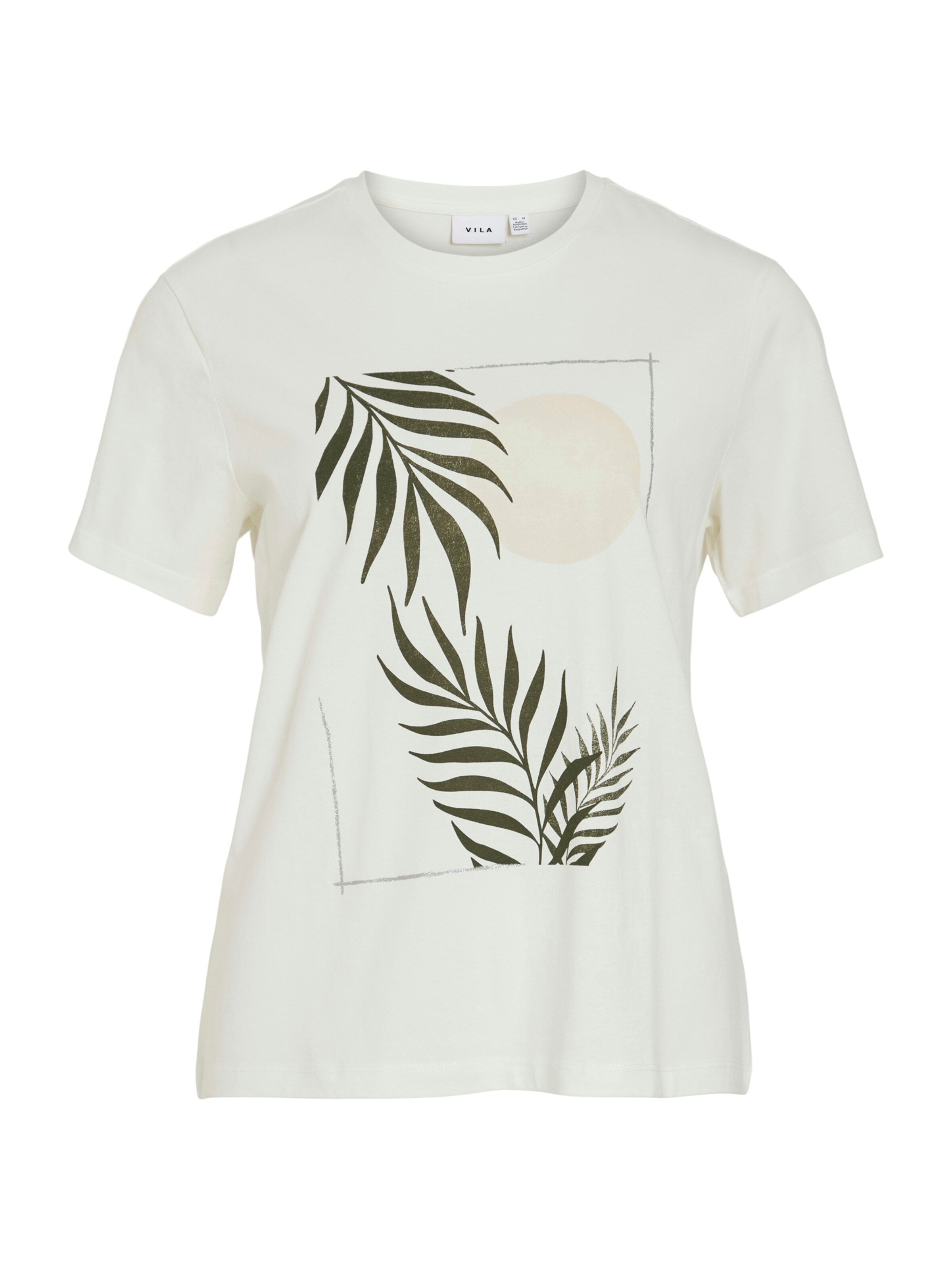 VILA - Camiseta 'VISybil' en blanco: frente