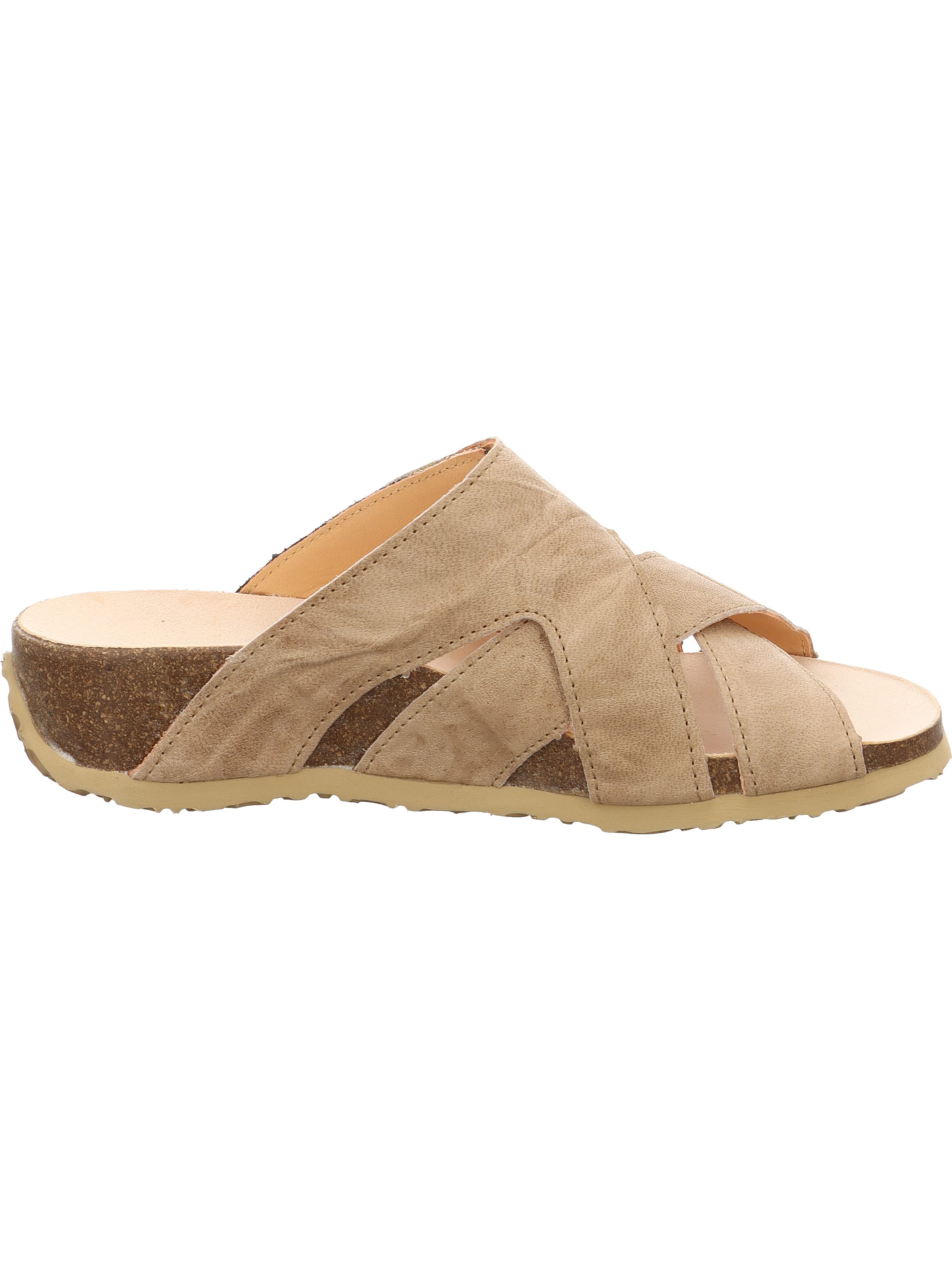 THINK! Pantolette 'Mizzi' in Beige