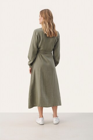 Robe 'Elinora' Part Two en vert