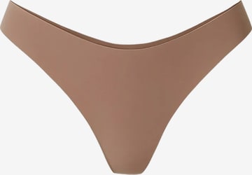 Slip C&City en marron : devant