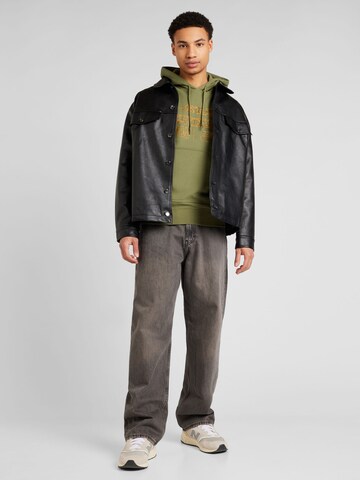 Sweat-shirt 'Distressed Originals' G-STAR en vert