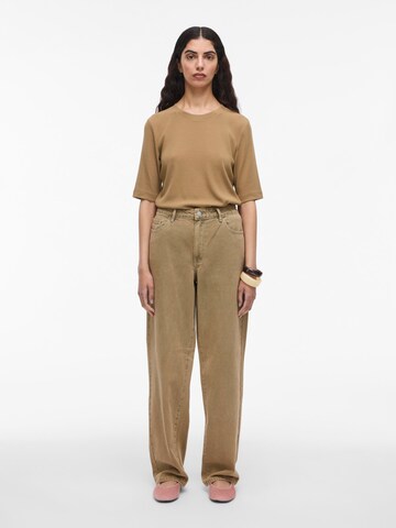 T-shirt ROUGE EDIT en marron