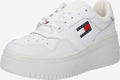 Tommy Jeans Sneaker low 'Retro Basket Ess' i natblå / rød / hvid, Produktvisning