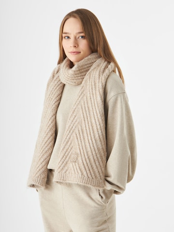 CODELLO Scarf in Beige: front
