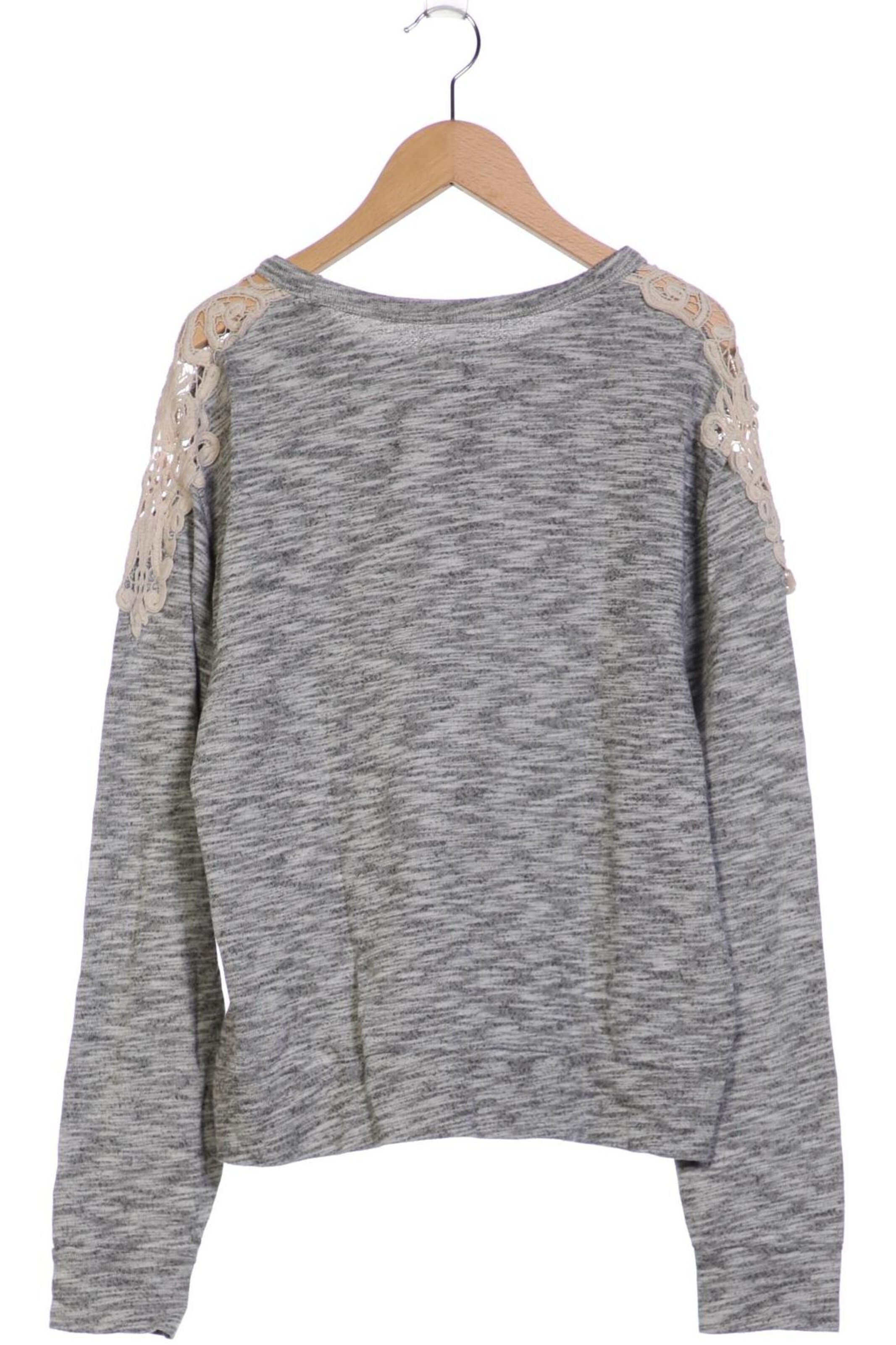 HOLLISTER Sweatshirt & Zip-Up Hoodie in M in Grey