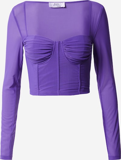 Katy Perry exclusive for ABOUT YOU Camisa 'Phillys' em roxo, Vista do produto