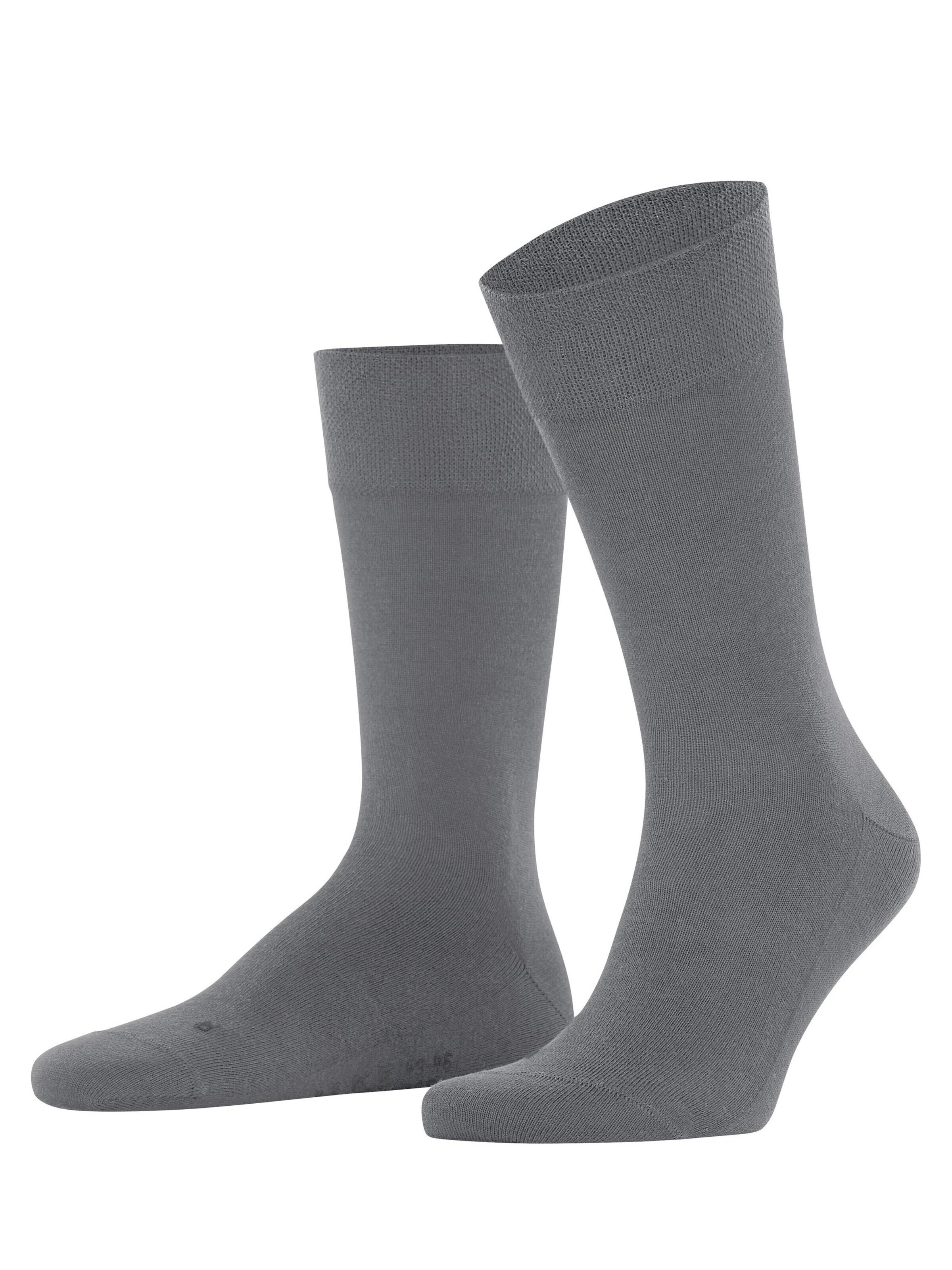 FALKE Socken 'Sensitive New York'‌‌‌ in Grau: Vorderseite