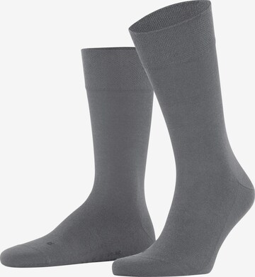 FALKE Socken 'Sensitive New York' in Grau: Vorderseite