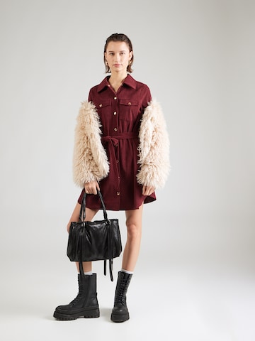 ABOUT YOU Skjortklänning 'Farina' i röd