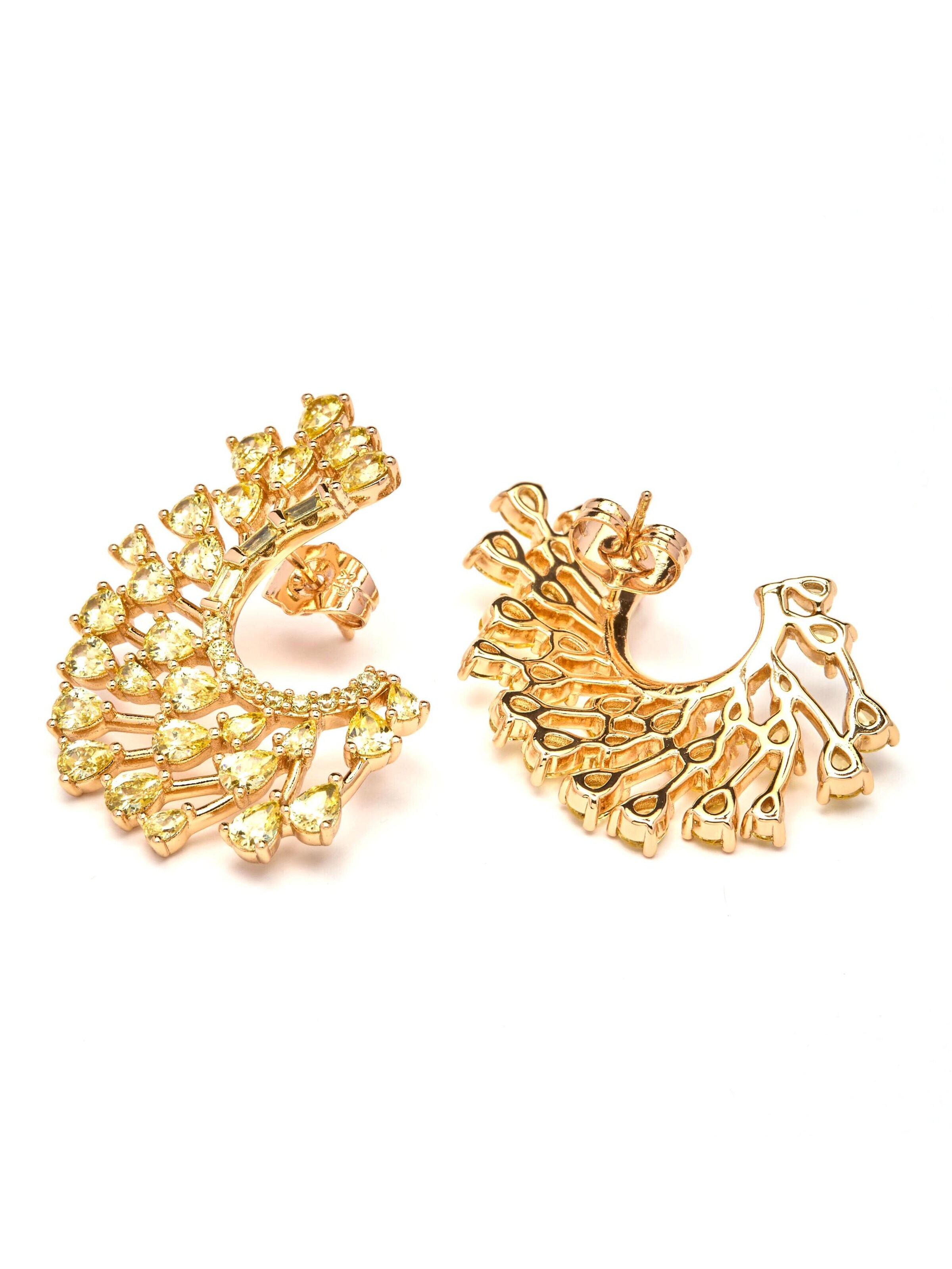 Luxenter - Brincos 'Narbel' em ouro