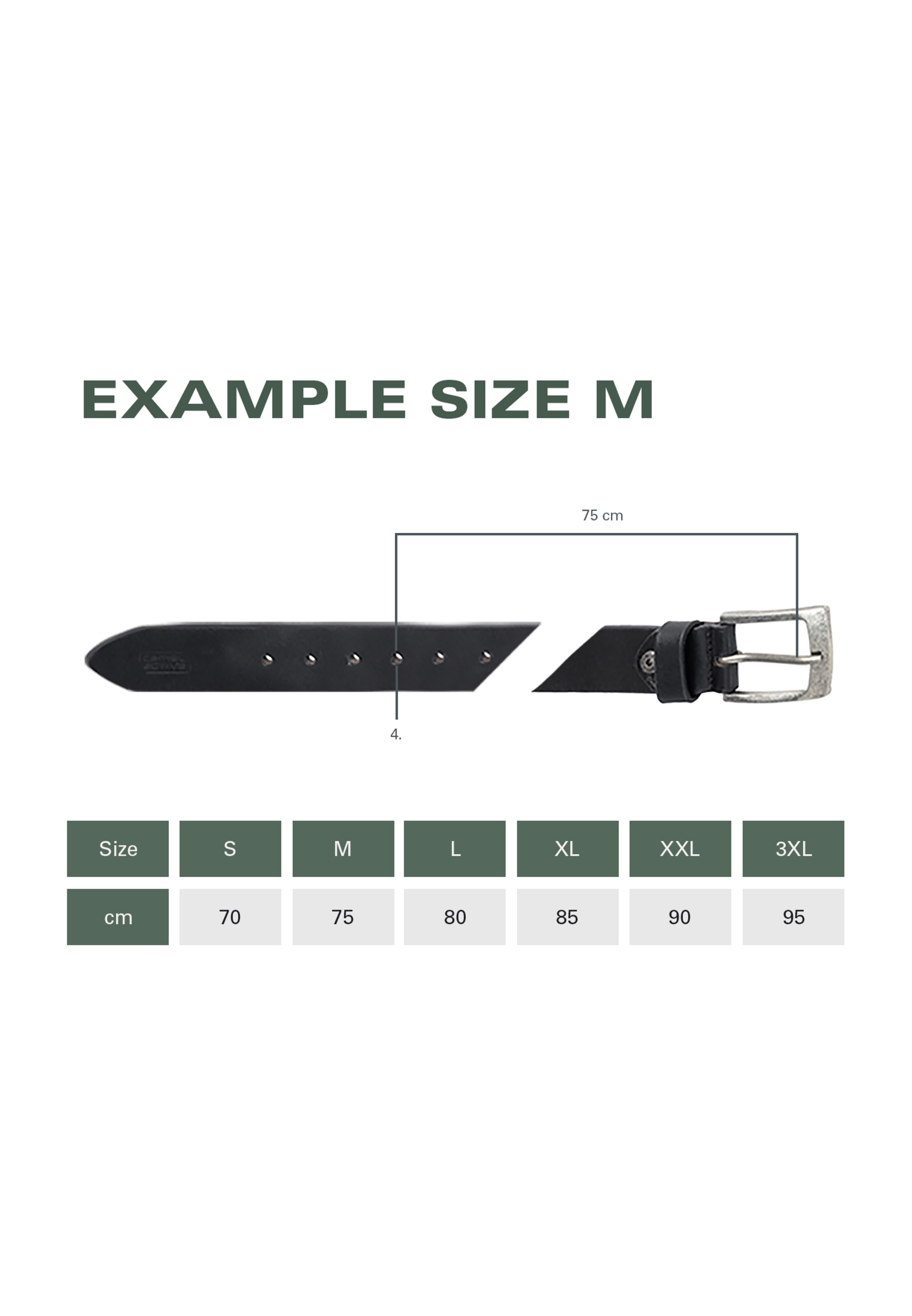 CAMEL ACTIVE Gürtel in Braun