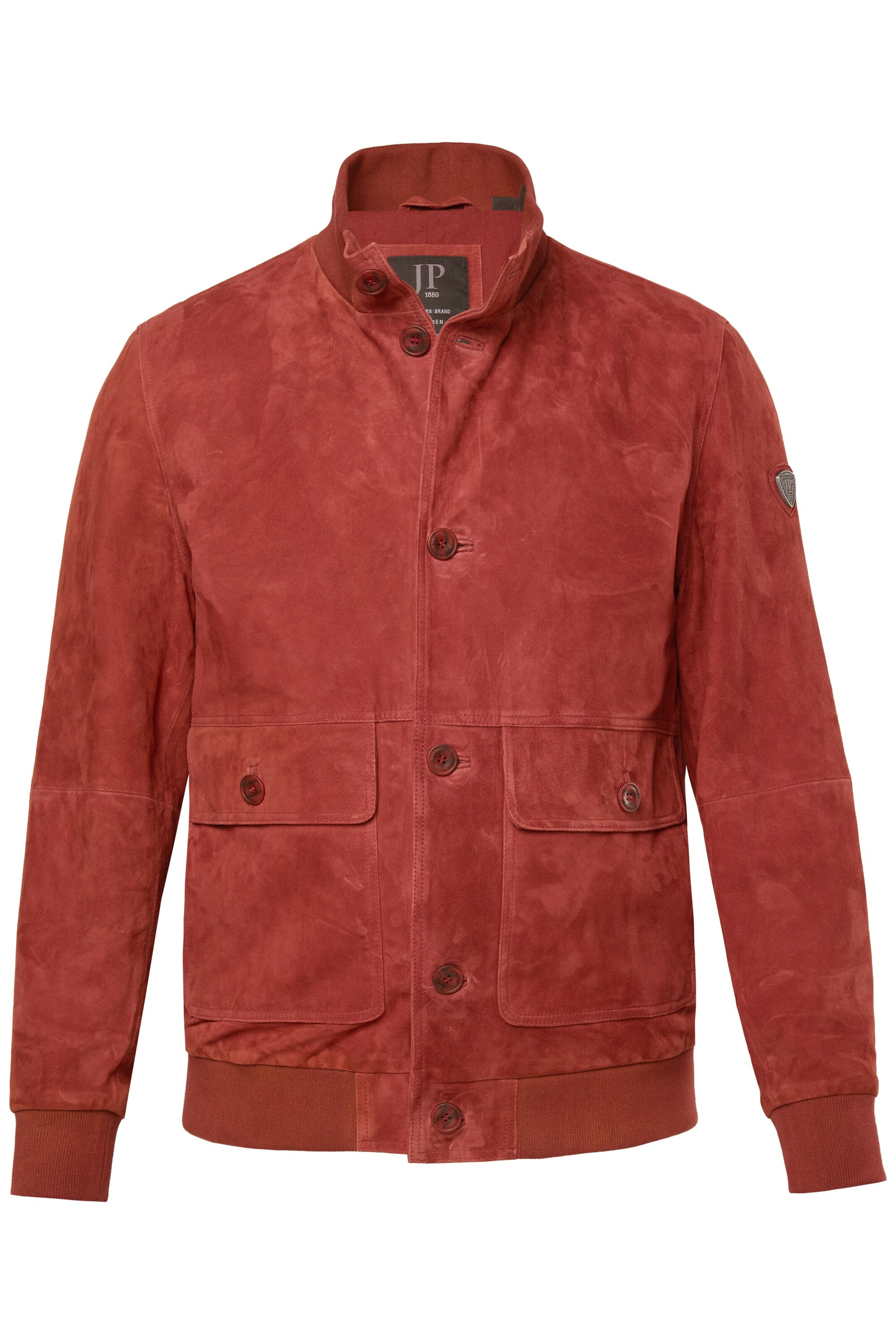 JP1880 Tussenjas in Bruin: voorkant