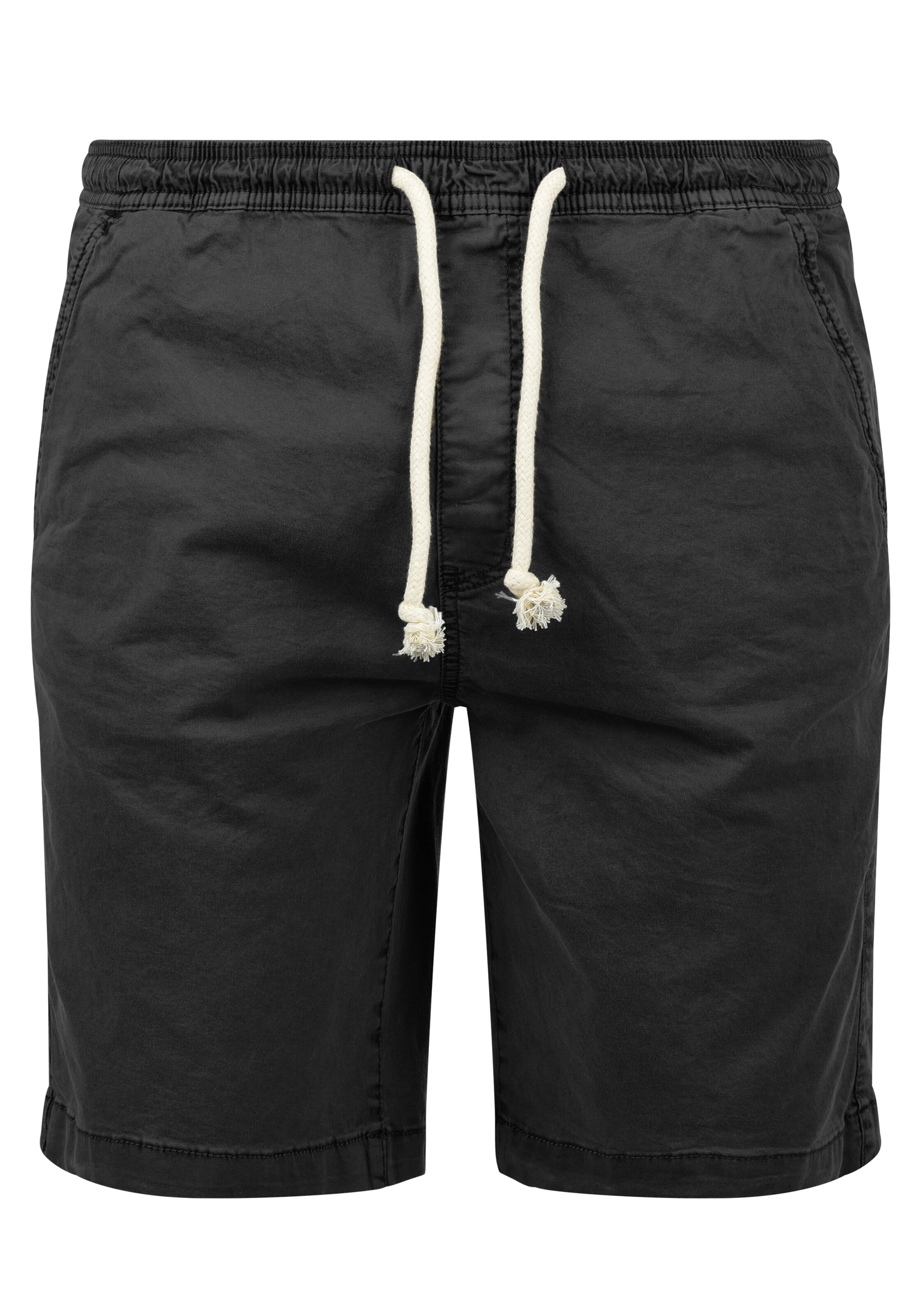 INDICODE JEANS Regular Chino 'Abbey' in Zwart: voorkant