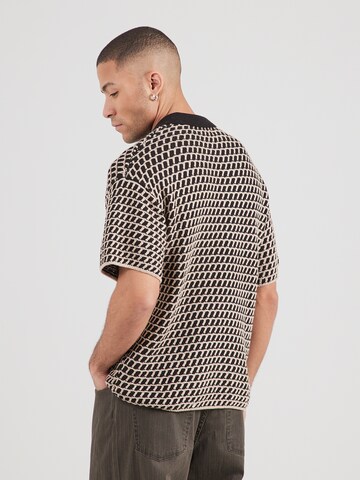 JACK & JONES Pulover 'JJHUDSON' | črna barva