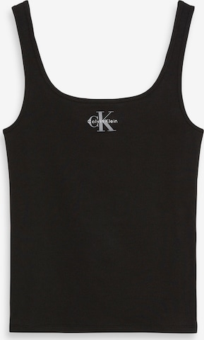 Calvin Klein Jeans Топ в Черный: спереди