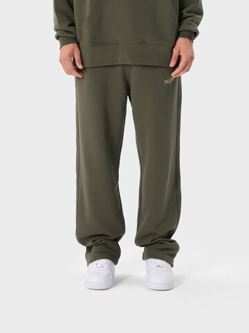 Ossy Homer Loose fit Workout Pants '450 GSM Heavy Cotton' in Green