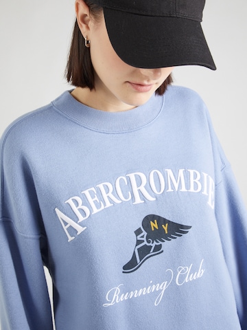 Sweat-shirt Abercrombie & Fitch en bleu