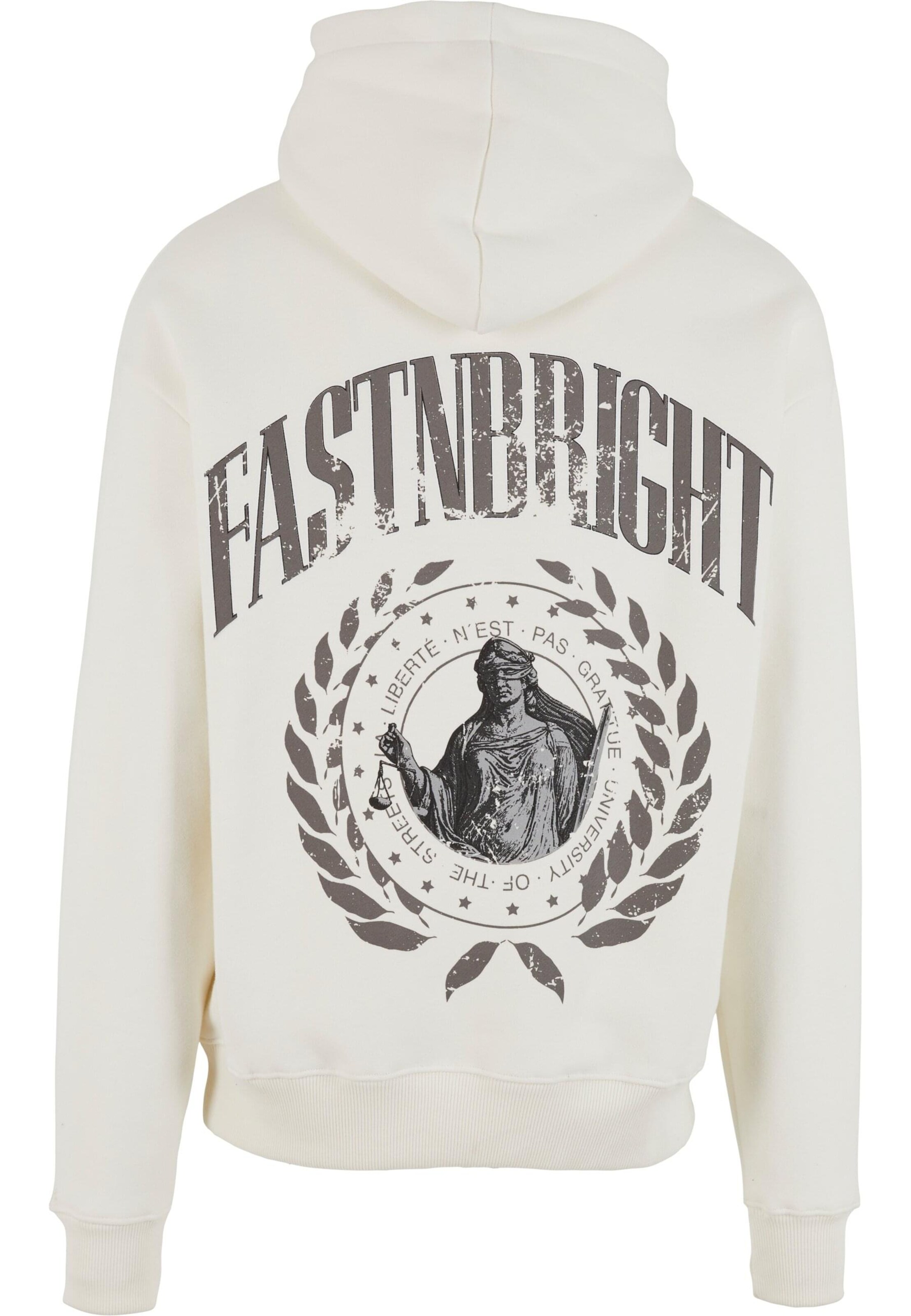 Fast & Bright Sweatshirt 'Justice' in Wit