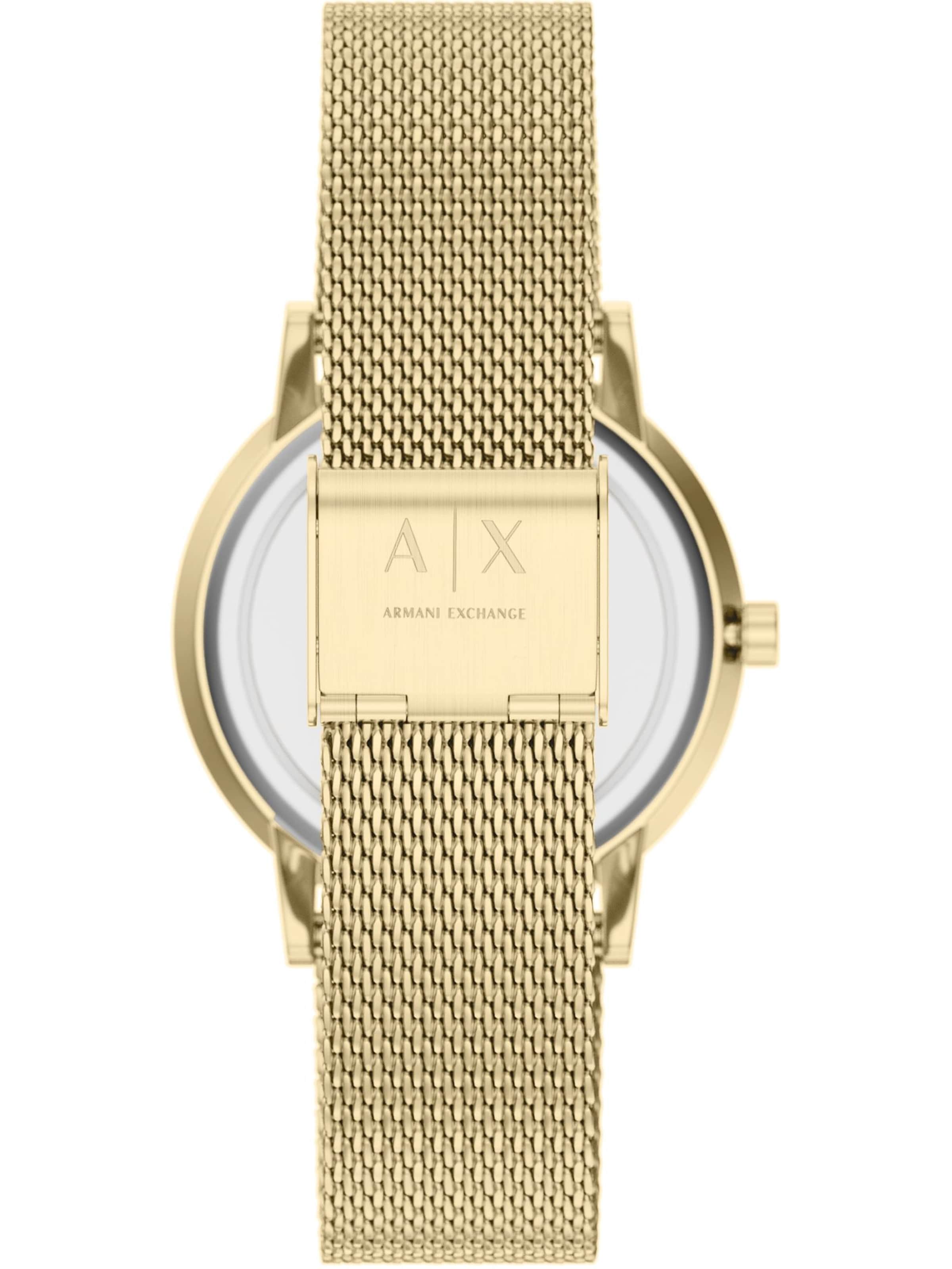 ARMANI EXCHANGE Analoguhr in Gold