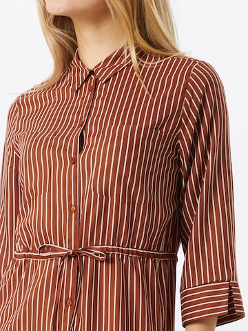 ONLY Shirt Dress 'Tamari' in Brown