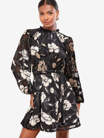 Lipsy Dress in Black: front