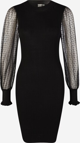Y.A.S Petite Úpletové šaty 'MELANIA' – černá: přední strana