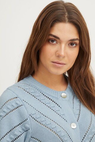 PULZ Jeans - Cárdigan 'Amy' en azul