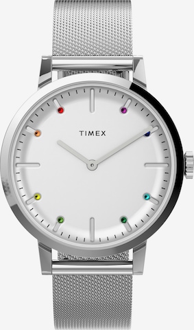 TIMEX Analoguhr 'Midtown City Collection' in Silber: predná strana