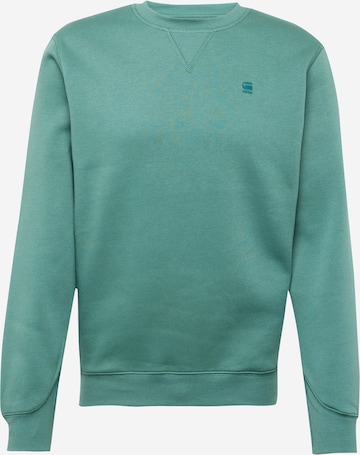 Felpa di G-Star RAW in verde: frontale