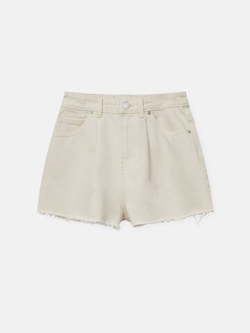 Regular Jean Pull&Bear en beige