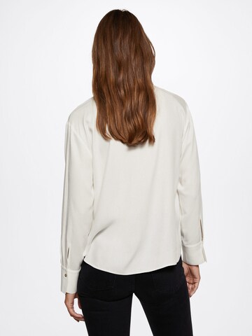 MANGO Blouse 'Galita' in Beige